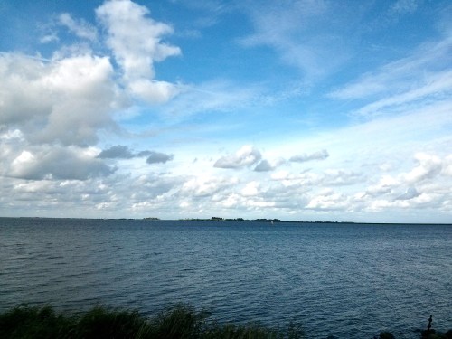 The neverending summer skies in Amsterdam. Living around so much water is wonderful.