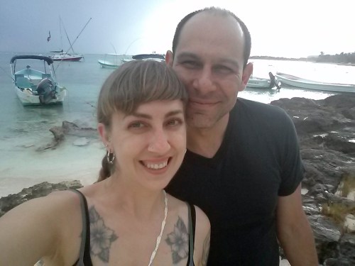 I was a few days pregnant when I snapped this selfie, and had no idea.