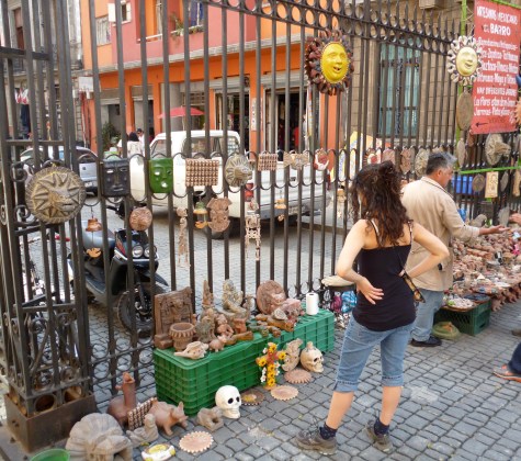 Shopping in the historical center
