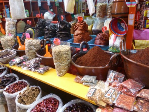 Mexico City food market