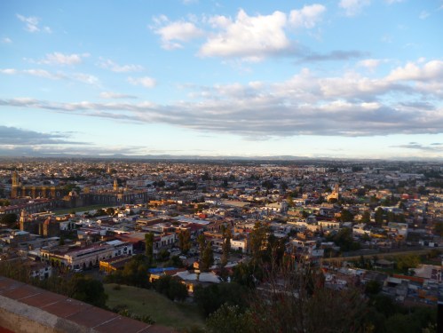 View of Cholula, our home during 2013.