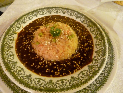 Arroz con mole