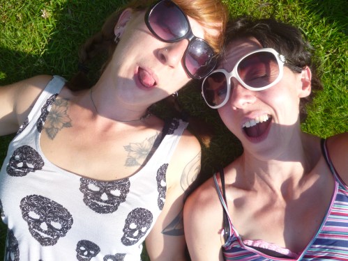 Summertime in a city park in Amsterdam